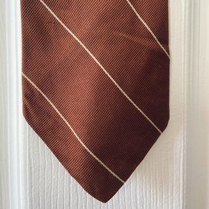 Brooks Brothers Brown Stripe Tie